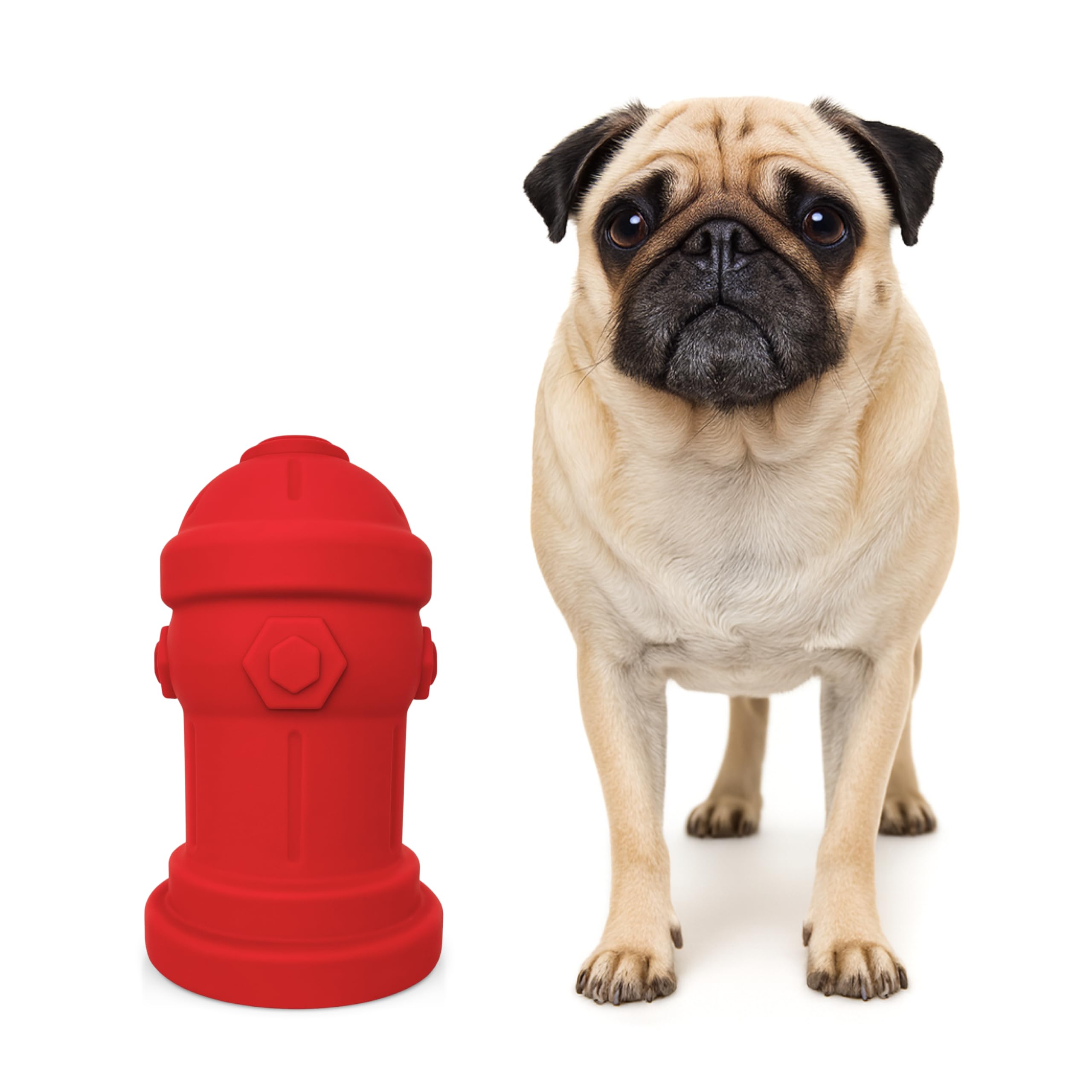 Bark Potty small-fire-hydrant silicone-4x7 for indoor outdoor tiny-dog training