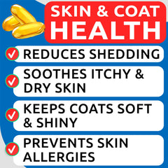 BARK&SPARK Omega-3 ingredients panel highlights EPA and DHA marine sources.