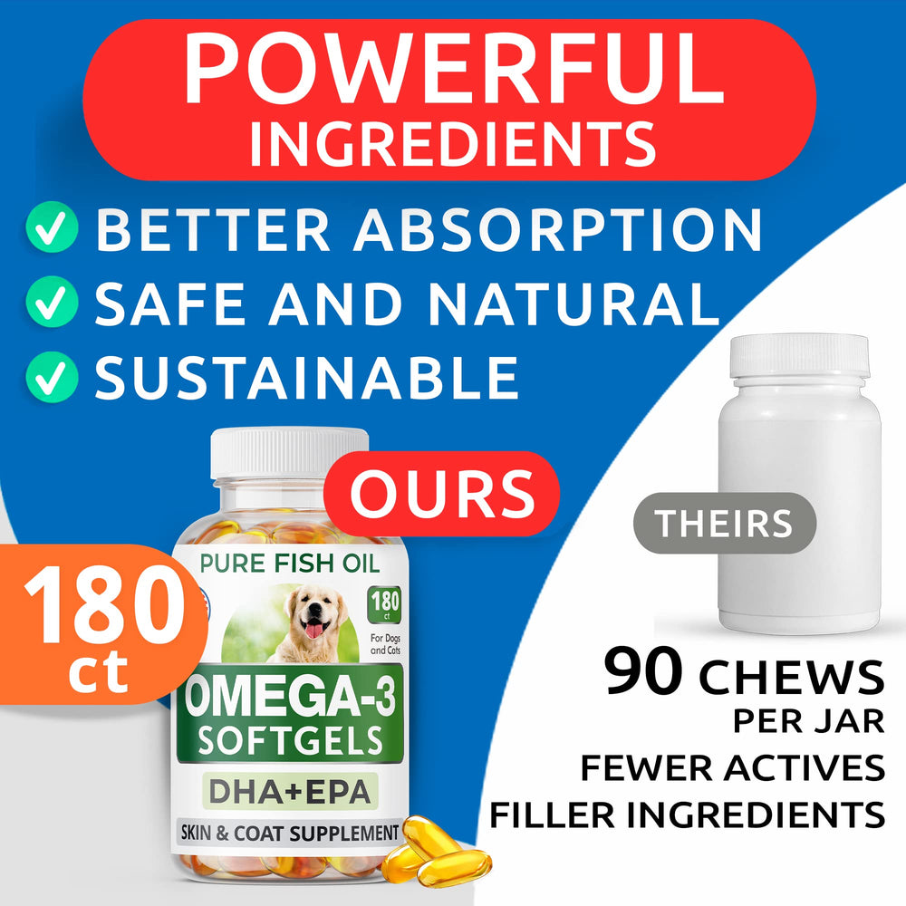 BARK&SPARK Omega-3 supports joint comfort and mobility.