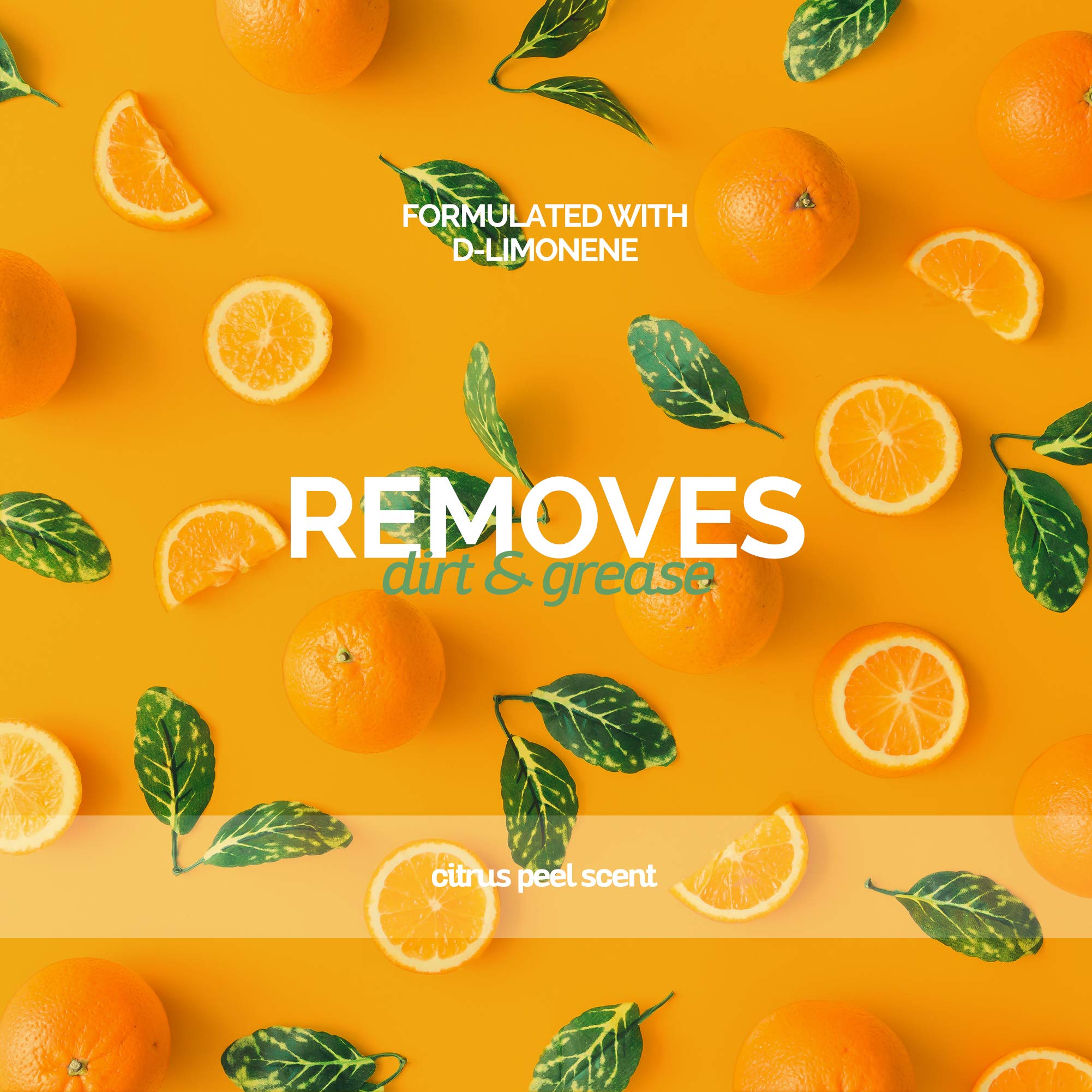 D-limonene infusion in Bark2Basics Citrus Plus provides citrus-clean aroma