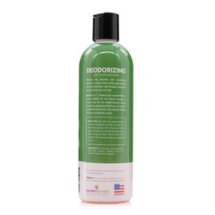 Bark2Basics deodorizing shampoo coat clean after bath, leaving soft, refreshed fur.