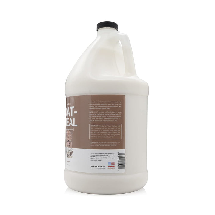 Bark2Basics label highlights ingredients and gentle care promise.