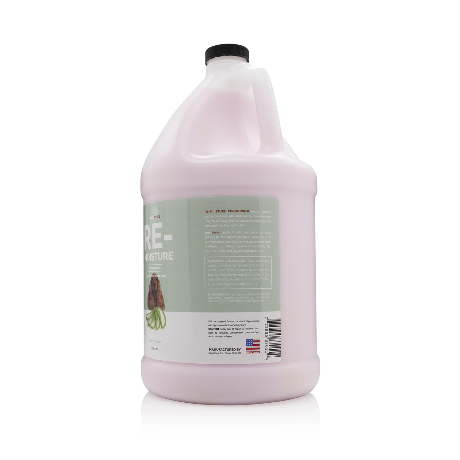 Groomer adjusts Remoisture 16:1 dilution for gentle use.
