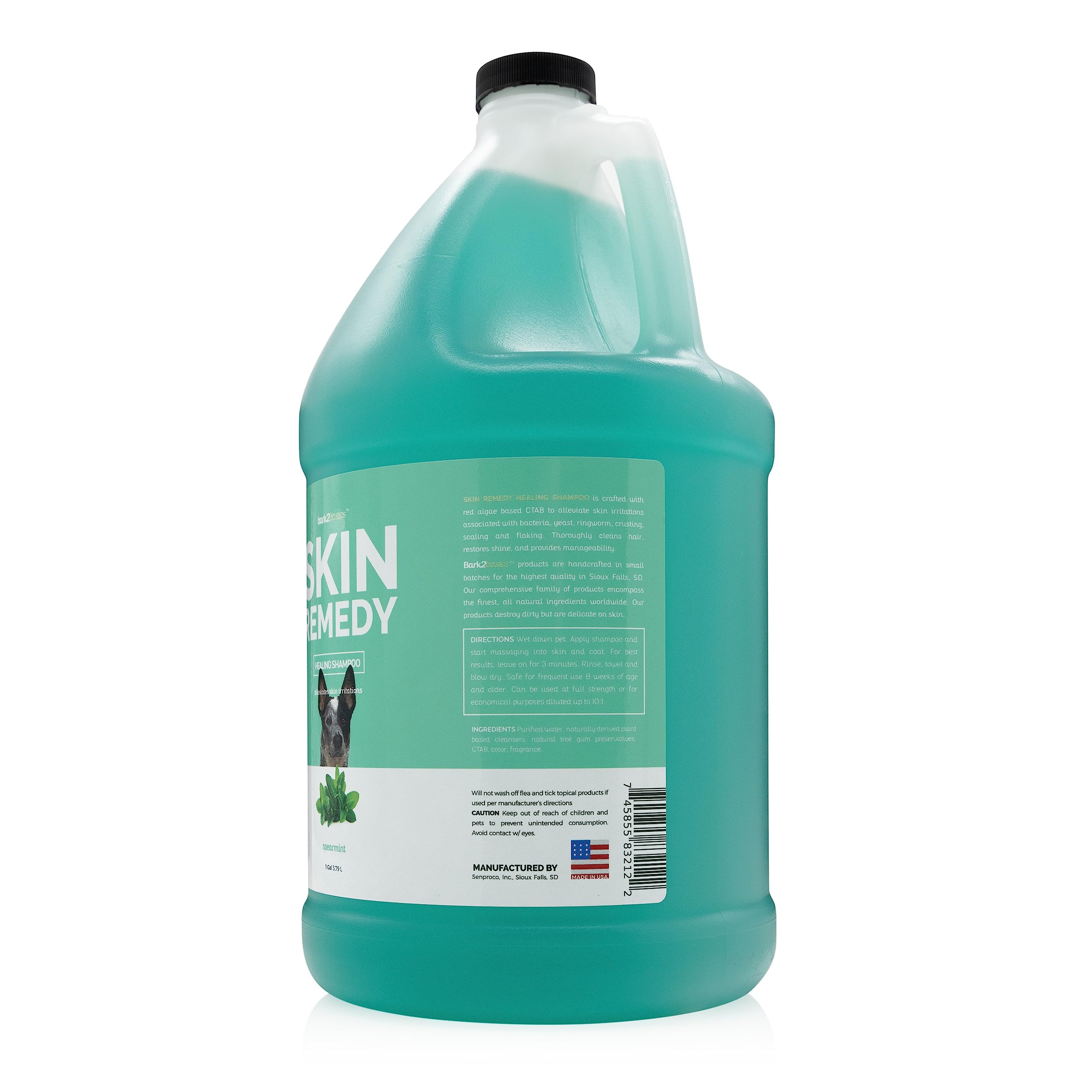 Bark2Basics Skin Remedy dog shampoo lather-foamy demonstrates cleansing and shine restoration