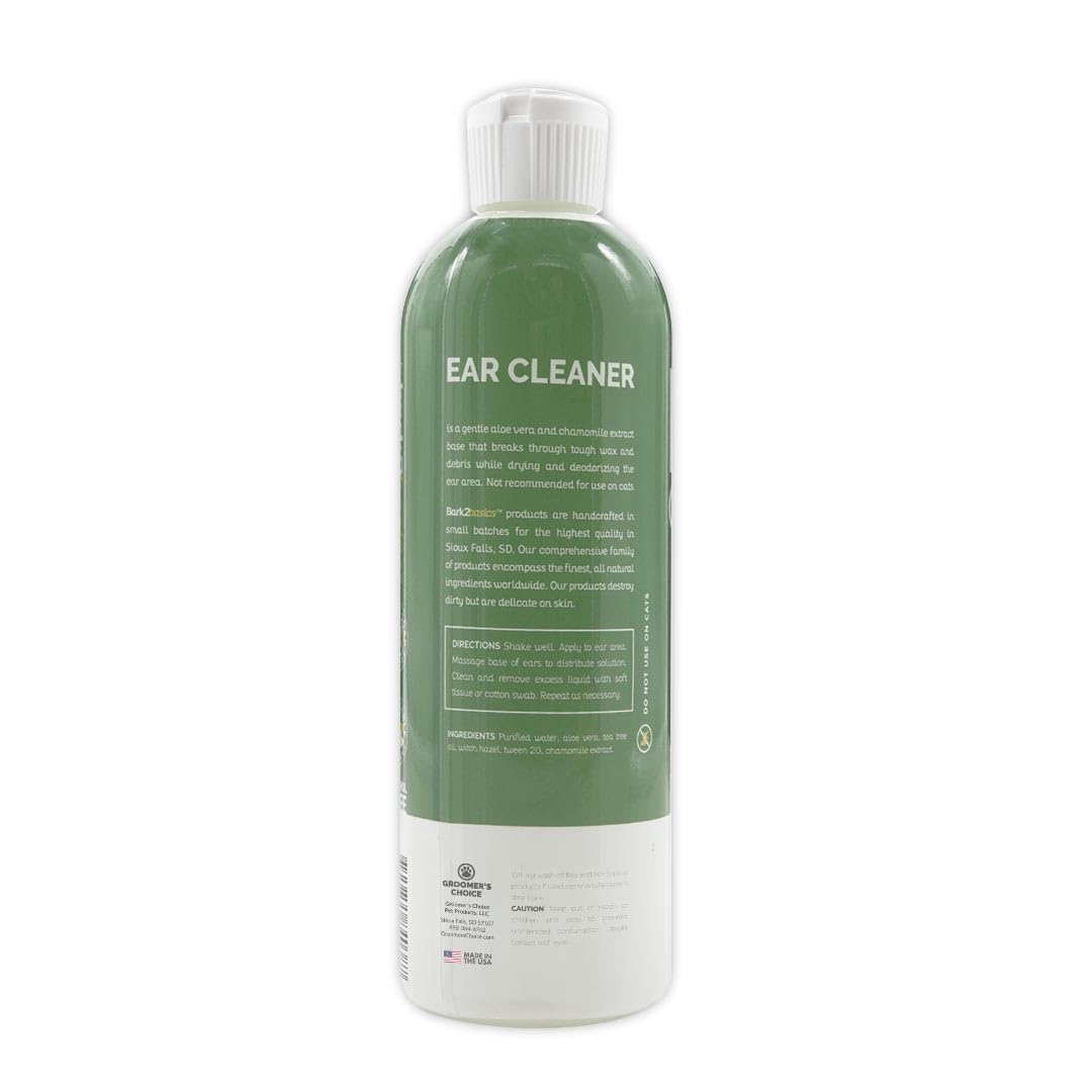 Witch hazel protects skin during ear cleaning with Bark2Basics