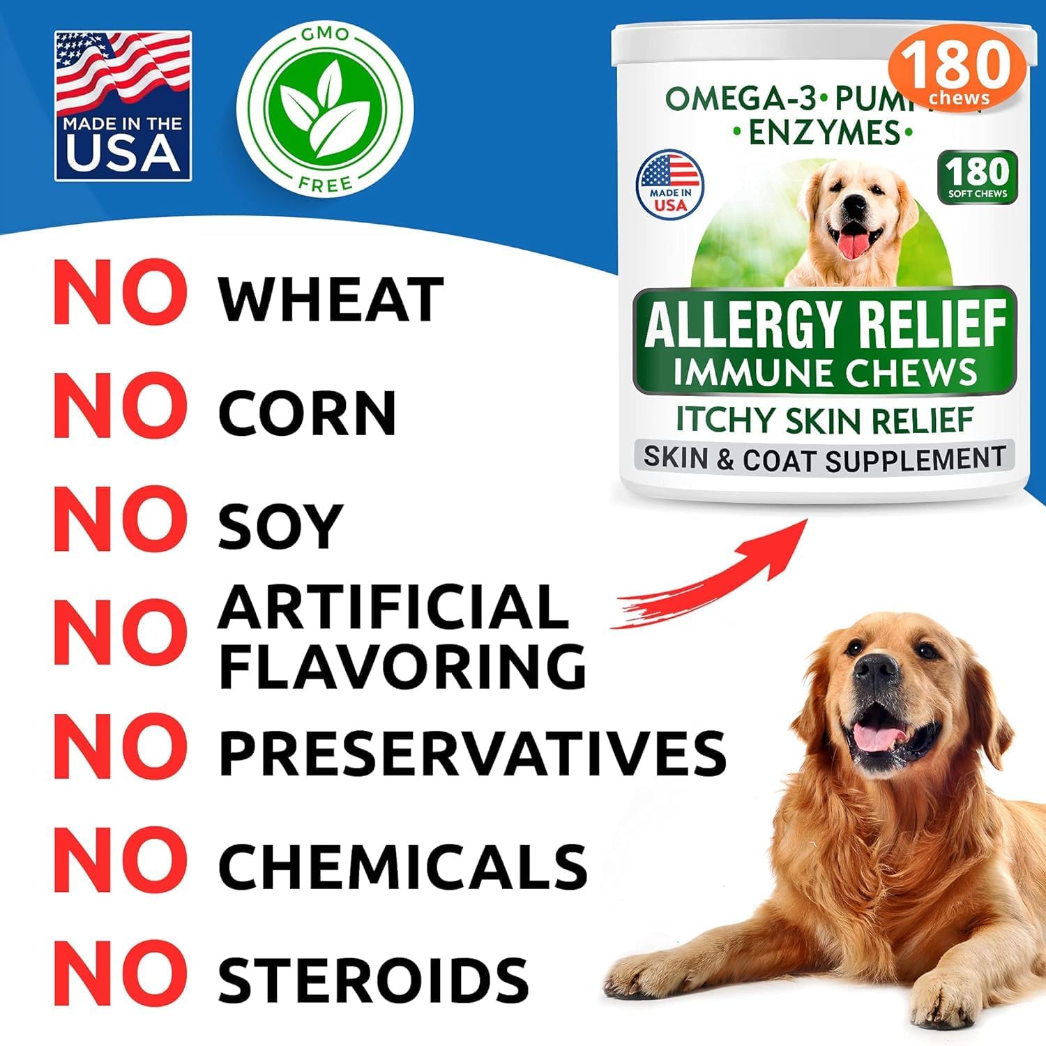 BARK&SPARK immune-support dog treats for daily allergy balance.