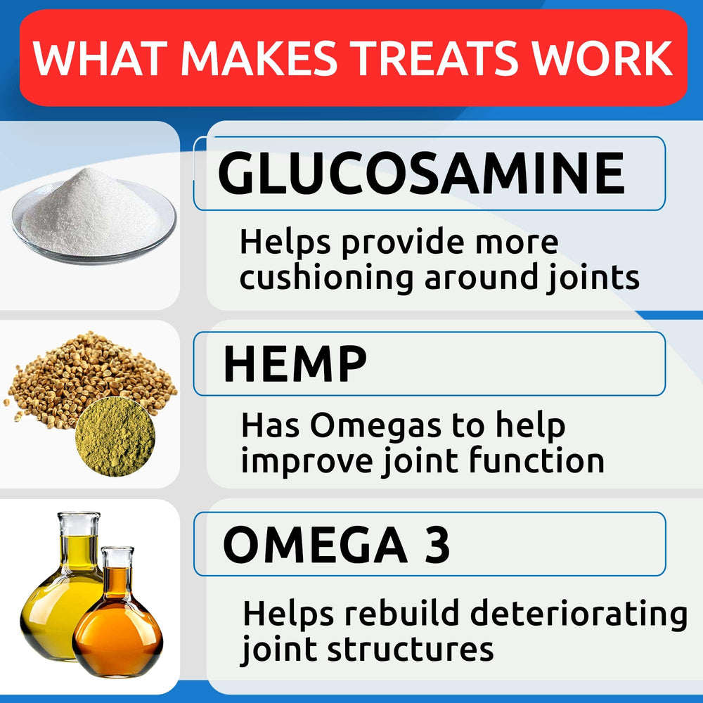 BARK&SPARK ingredients with glucosamine chondroitin MSM indicating joint support