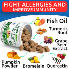 BARK&SPARK Omega-3 boost for healthier skin and coat.
