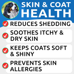 BARK&SPARK Omega-3 label close view highlighting USA-made, human-grade ingredients.