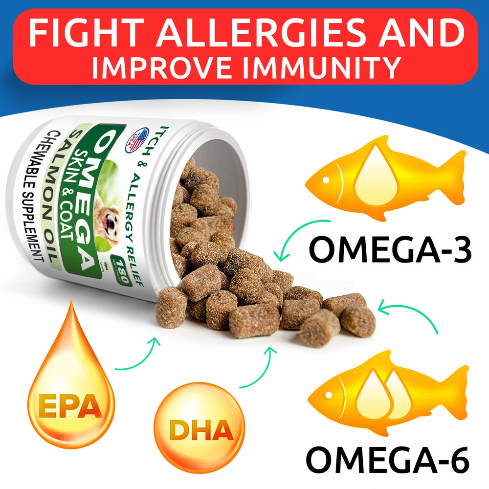 BARK&SPARK Omega-3 dog treats close-up with texture and salmon flavor.