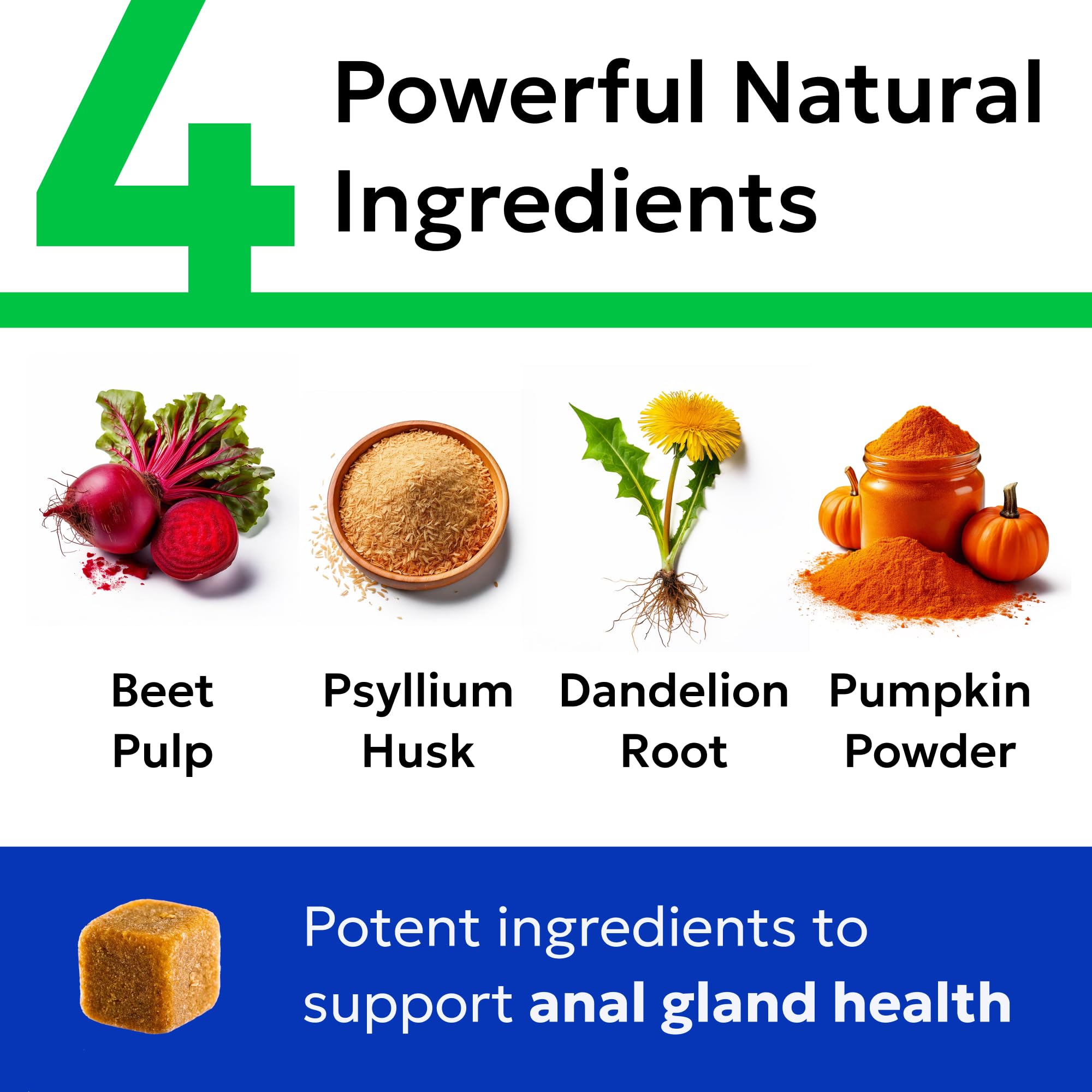 BARK&SPARK psyllium husk fiber content promotes smoother stools and better digestion.