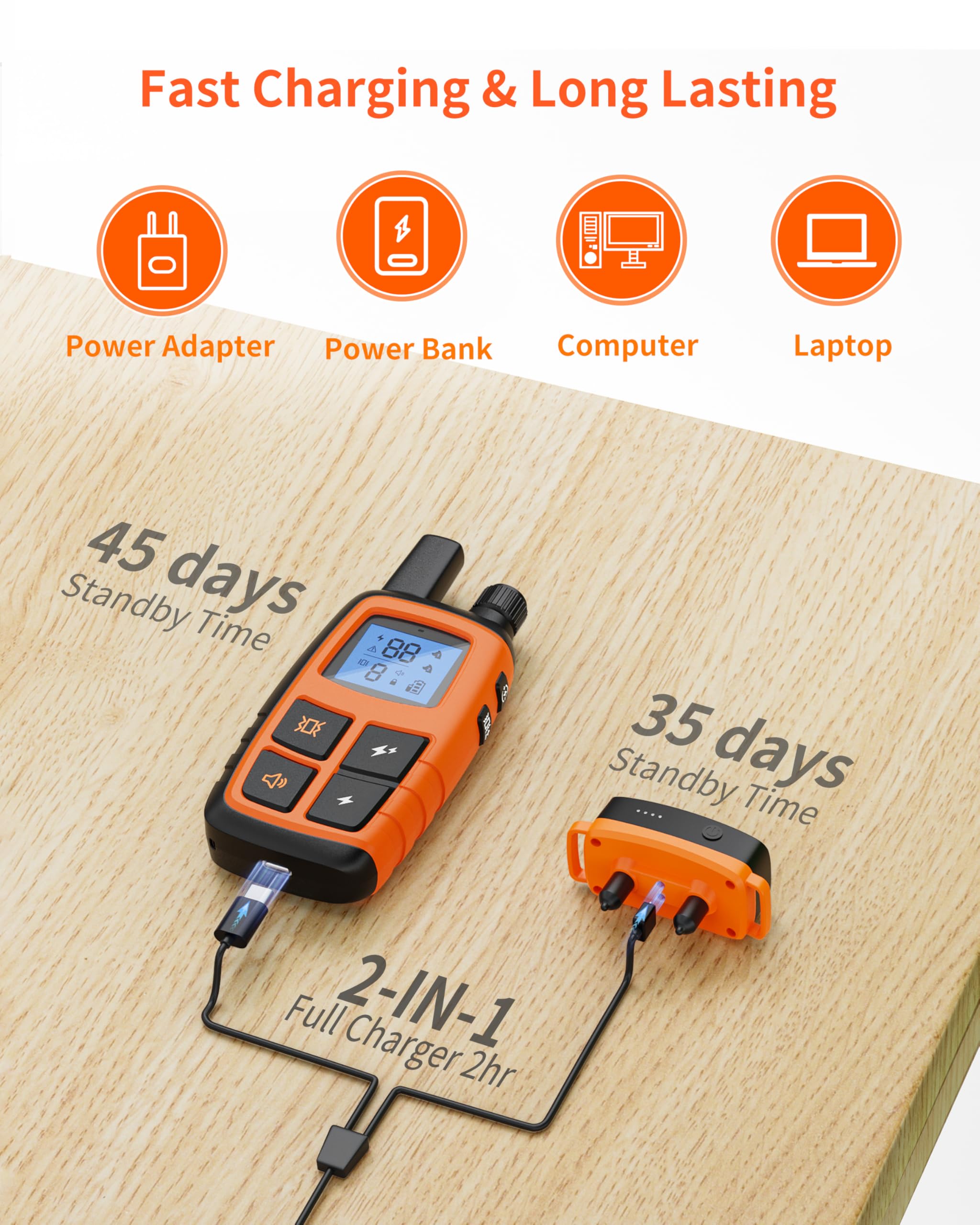 BarKar 2600ft range supports training across yards and parks