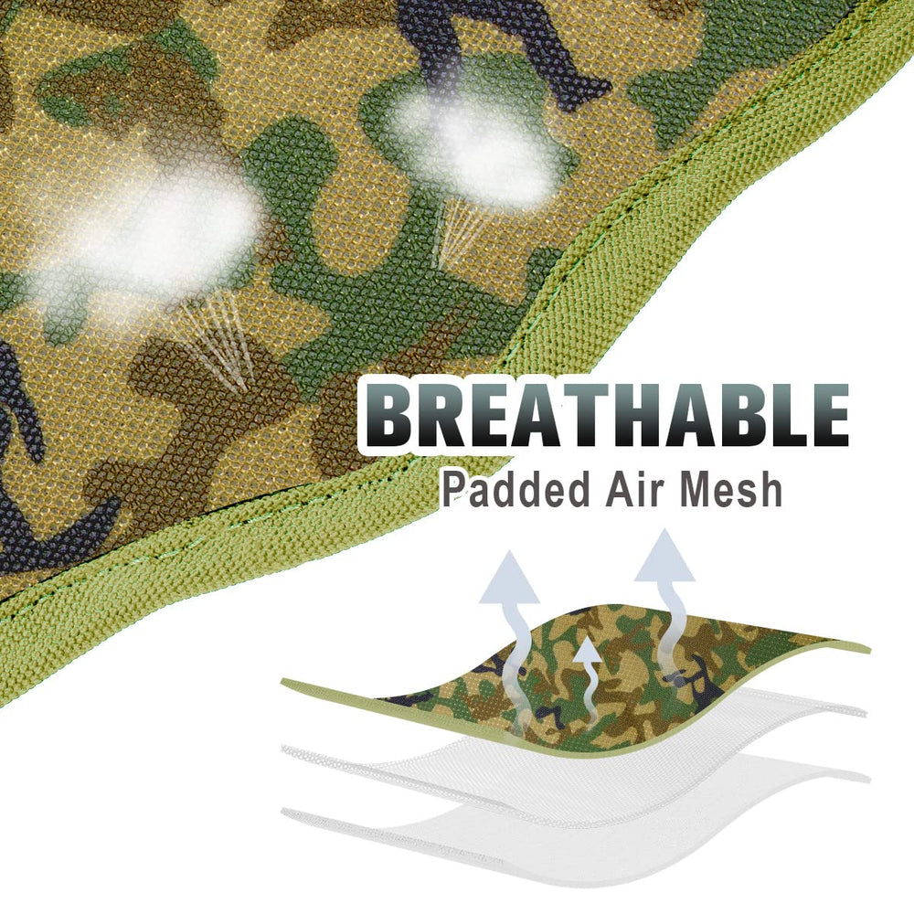 BARKBAY breathable air mesh keeps dogs cool during hot workouts.