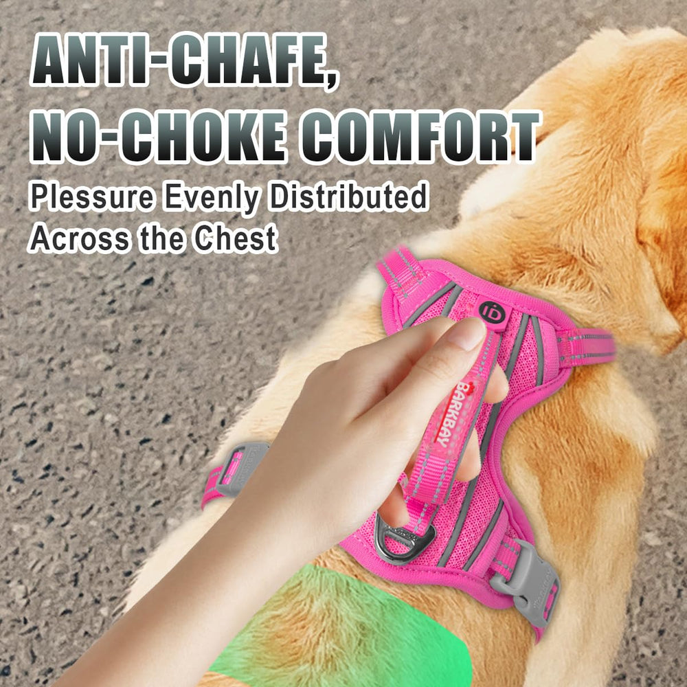 Breathable Air Mesh on BARKBAY harness keeps dogs cool outdoors