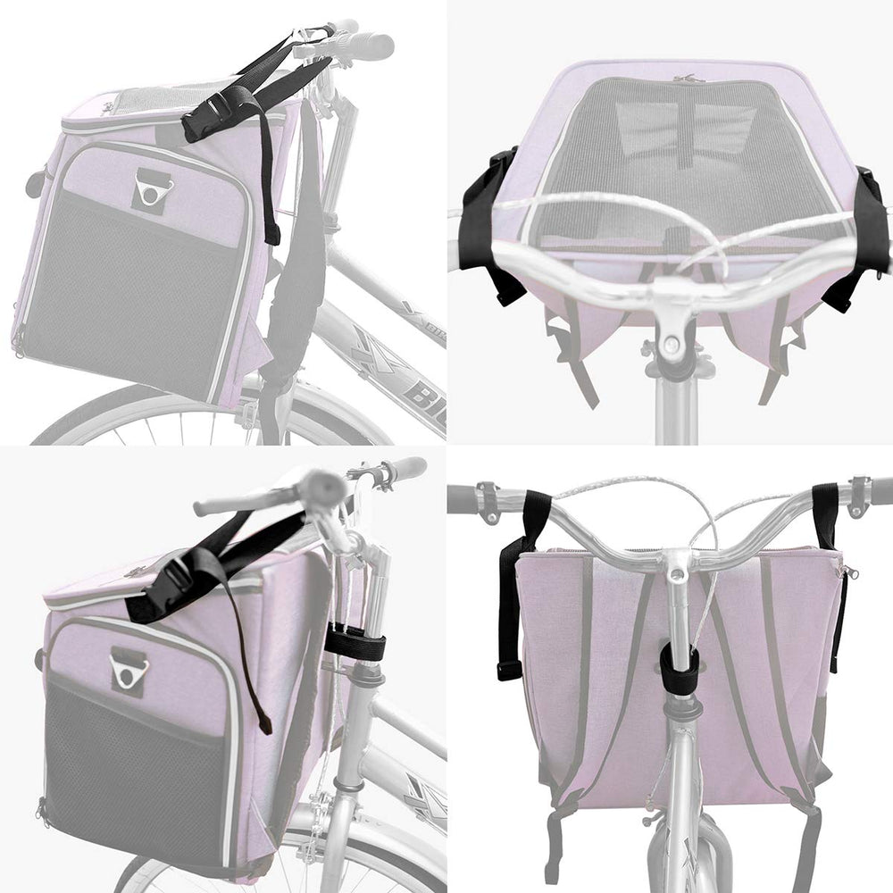 BARKBAY foldable and removable handlebar mount for quick setup