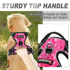 BARKBAY No Pull Harness chest attachment point distributes tension evenly