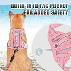 BARKBAY back D-ring for casual strolls and quick leash switching.