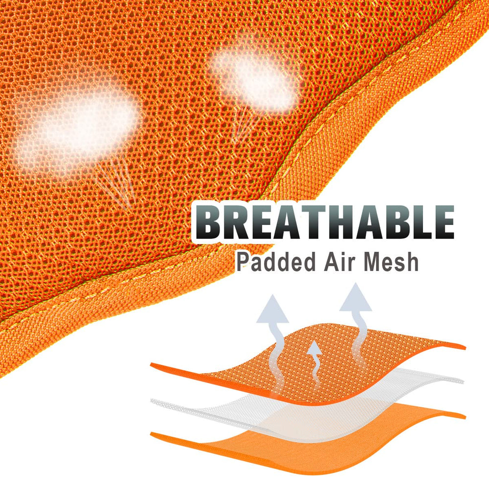 BARKBAY reflective strips boost visibility during low light outdoor activities.