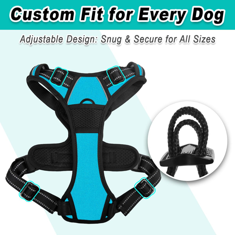 BARKBAY outdoor dog harness built for rugged hikes and training sessions.