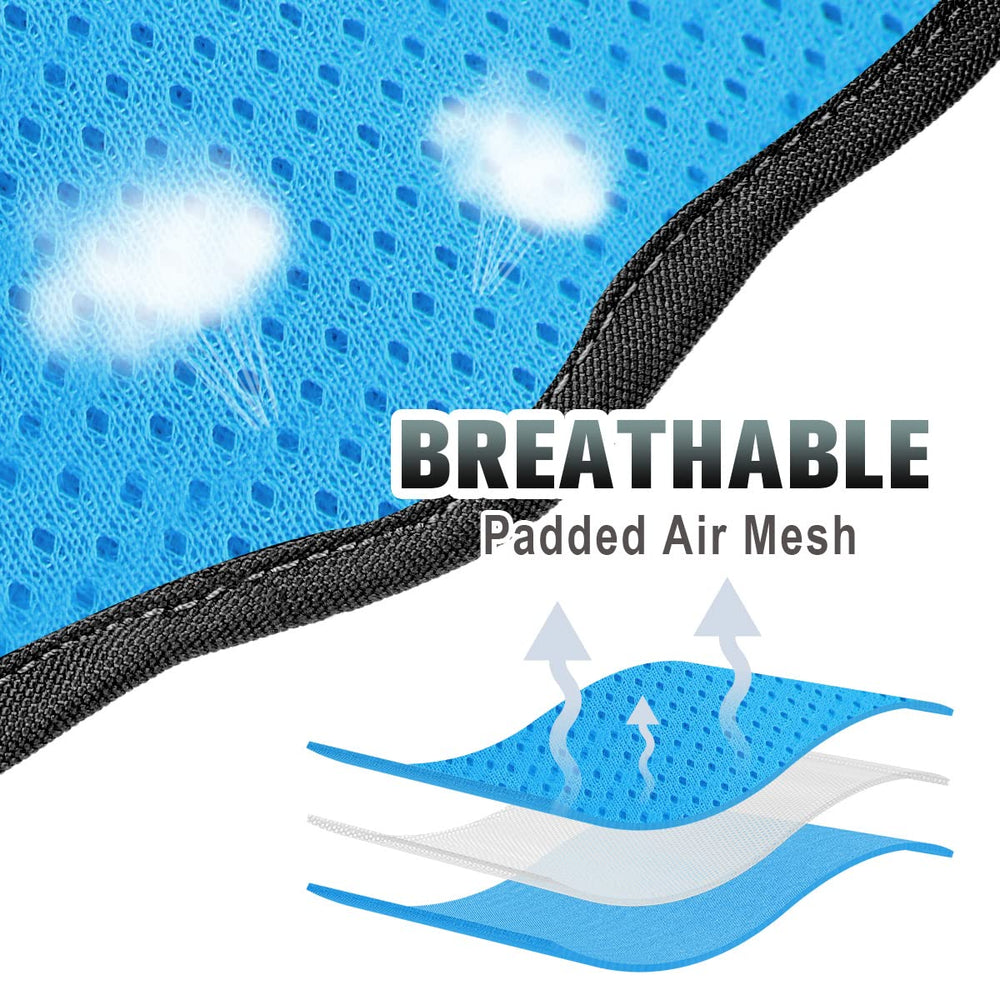 BARKBAY reflective strips enhance visibility at night.