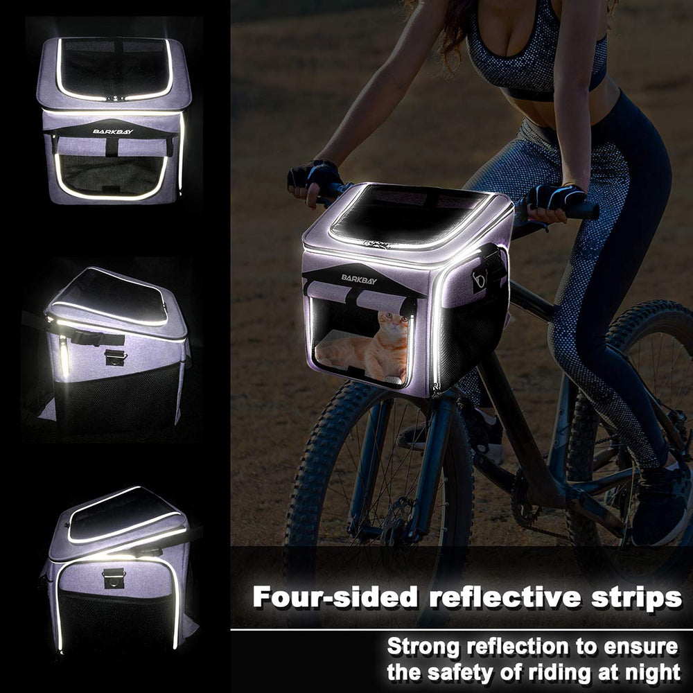BARKBAY reflective tapes emphasize safety for evening rides