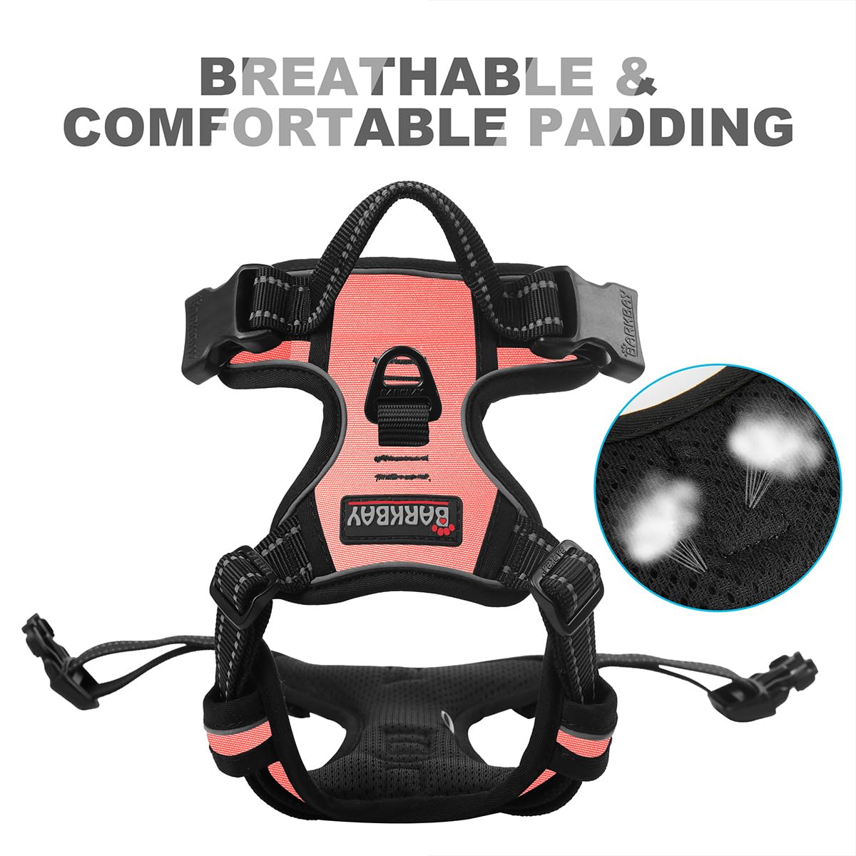 BARKBAY top lift handle added safety and control