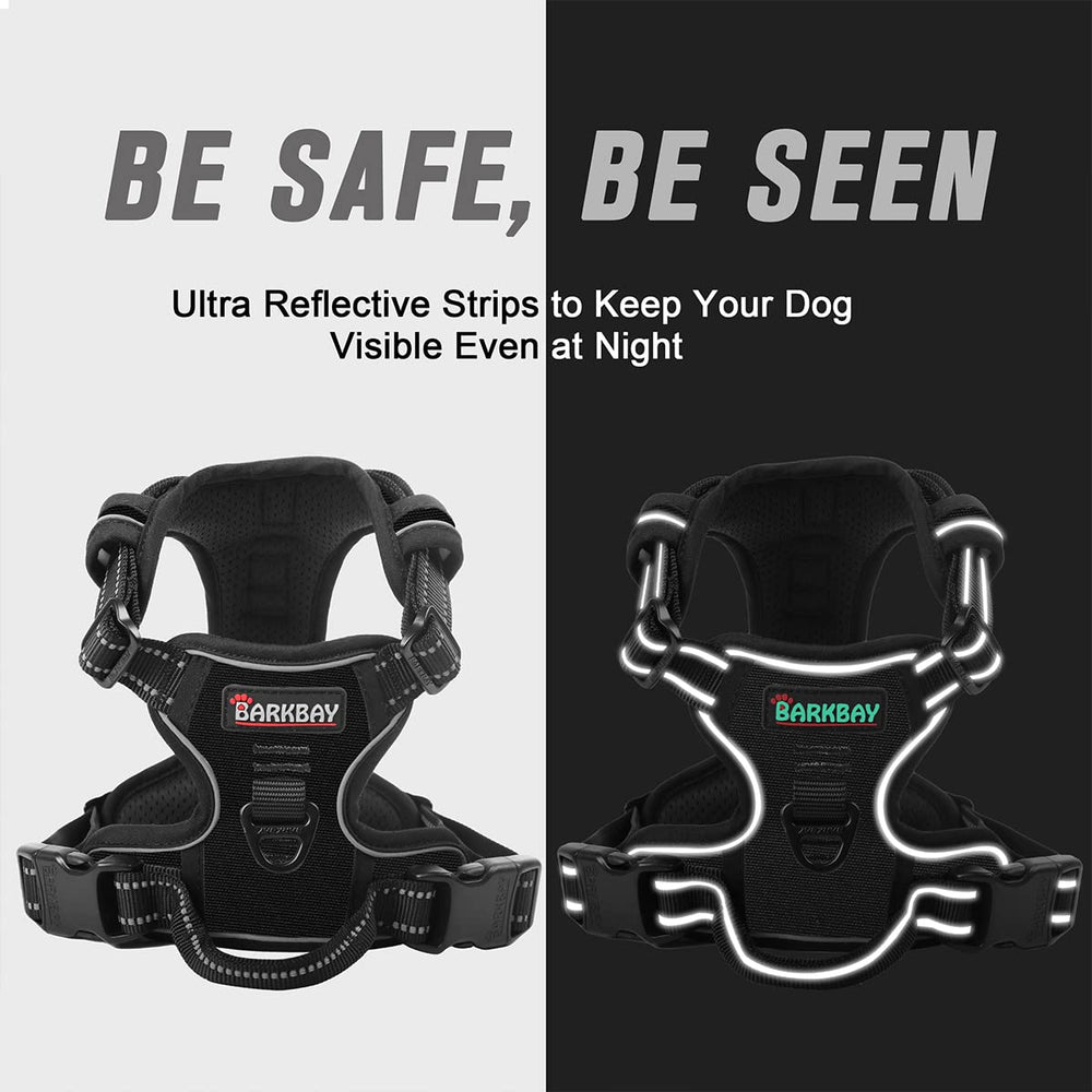 BARKBAY Ultra-reflective strips keep dogs visible in low light