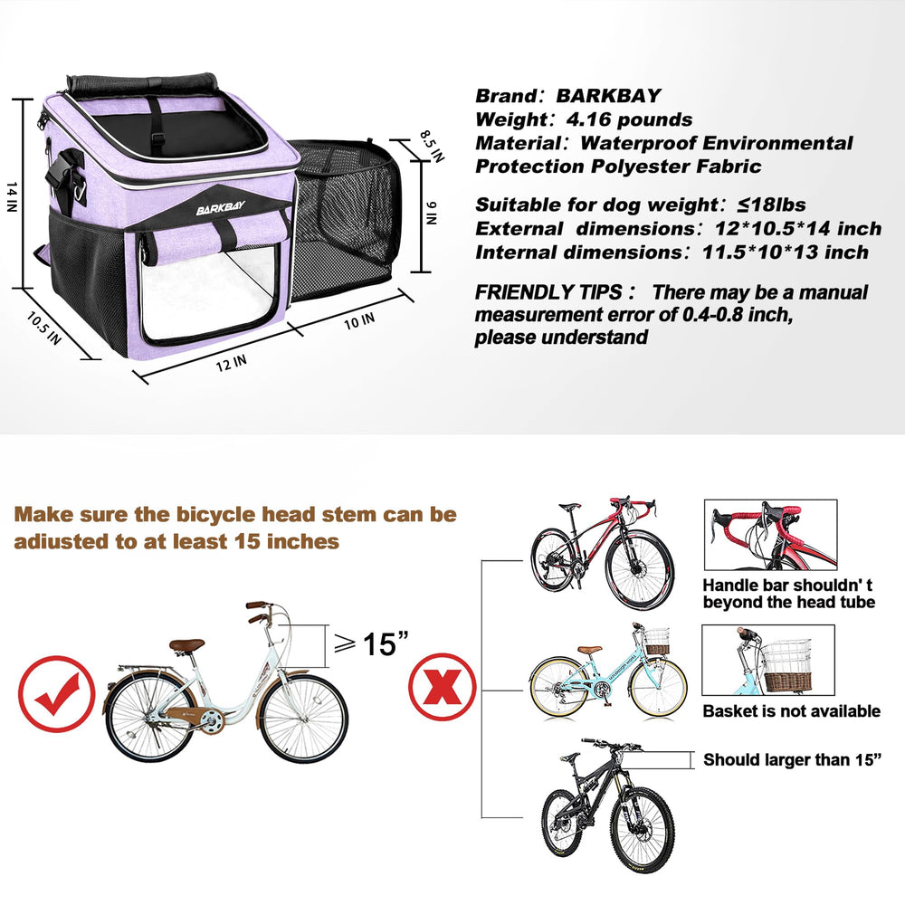 BARKBAY waterproof fabric keeps belongings dry in light rain
