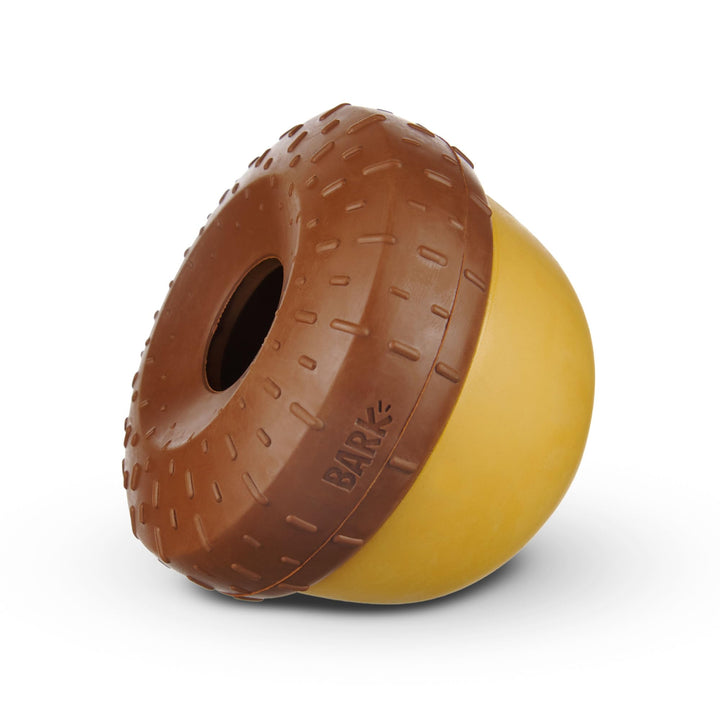 BarkBox Acornucopia treat-dispensing core for engaging indoor play