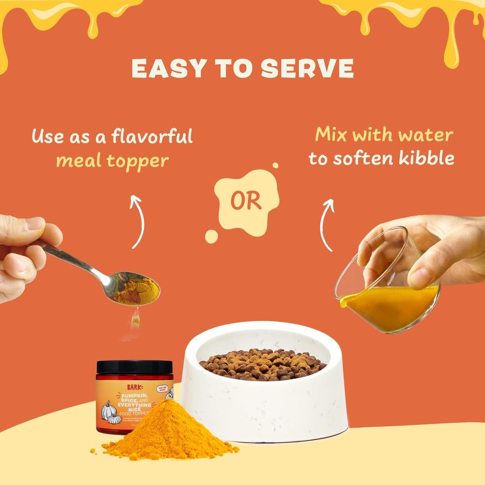 Barkbox-digestive-health-boost-pumpkin highlights fiber rich pumpkin for digestive-friendly meals.
