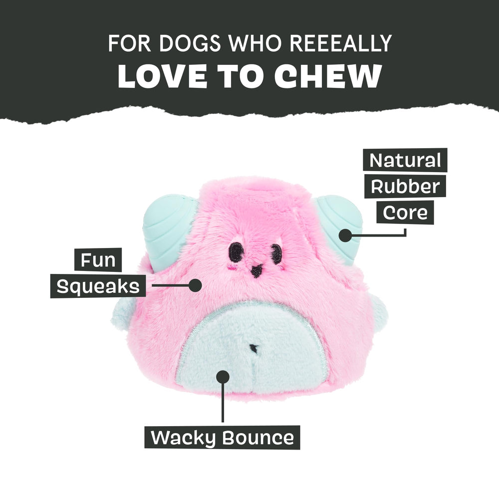 Unpredictable bounce of Lover Beast keeps dogs curious and active