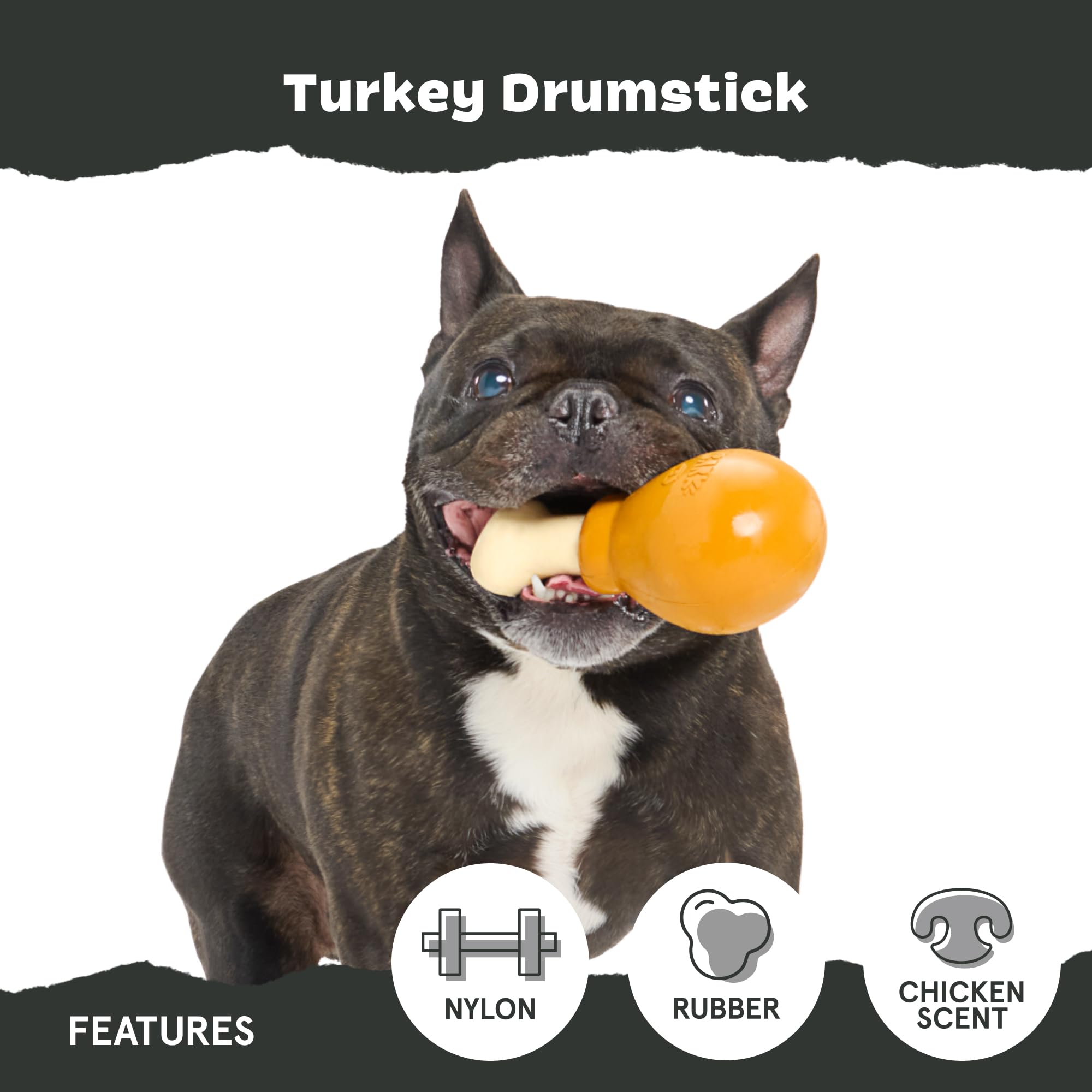 Barkbox mess-free design keeps homes clean during enthusiastic chews.