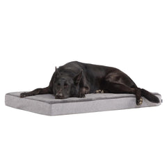 BARKBOX Orthopedic Dog Bed with memory foam for joint relief and comfort