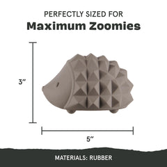 Sven the Hedgie's wacky bounce enhances fetch and play sessions
