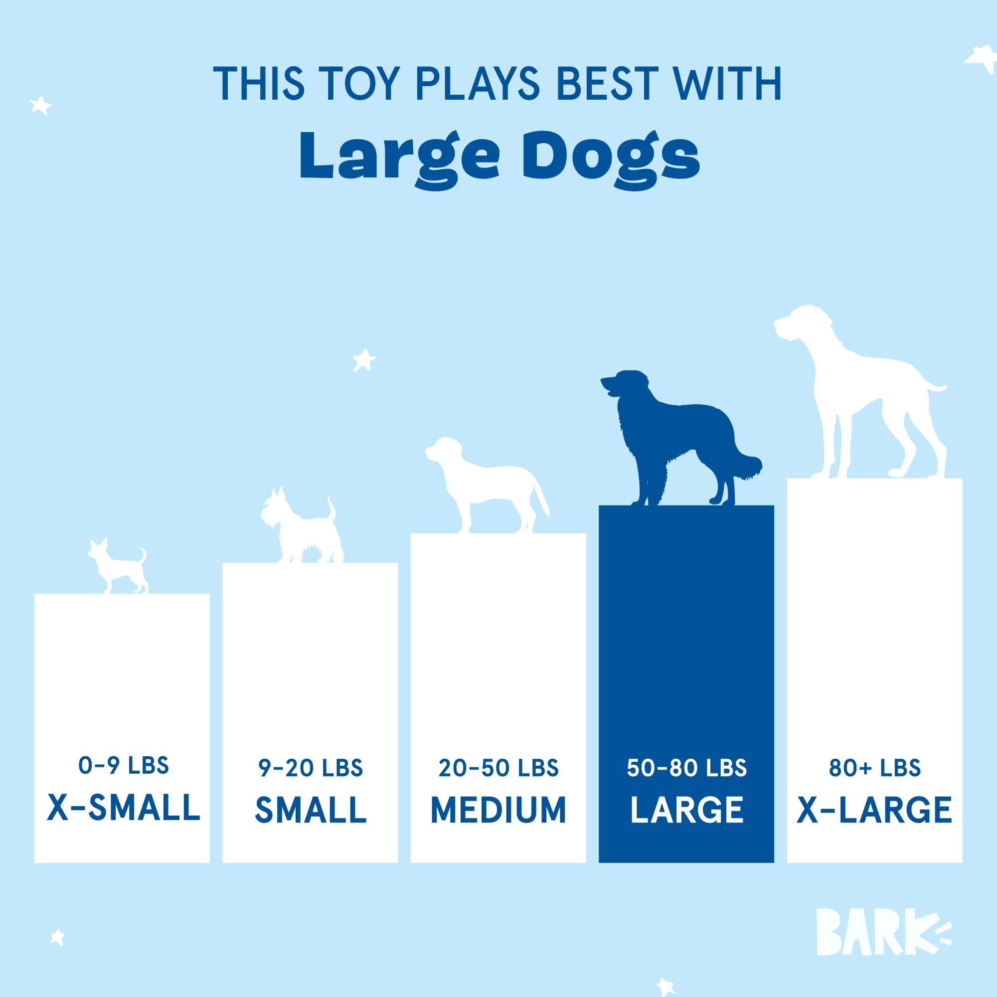 Barkbox Shify Sid the Squid toy with leg design ideal for whipping and chasing.