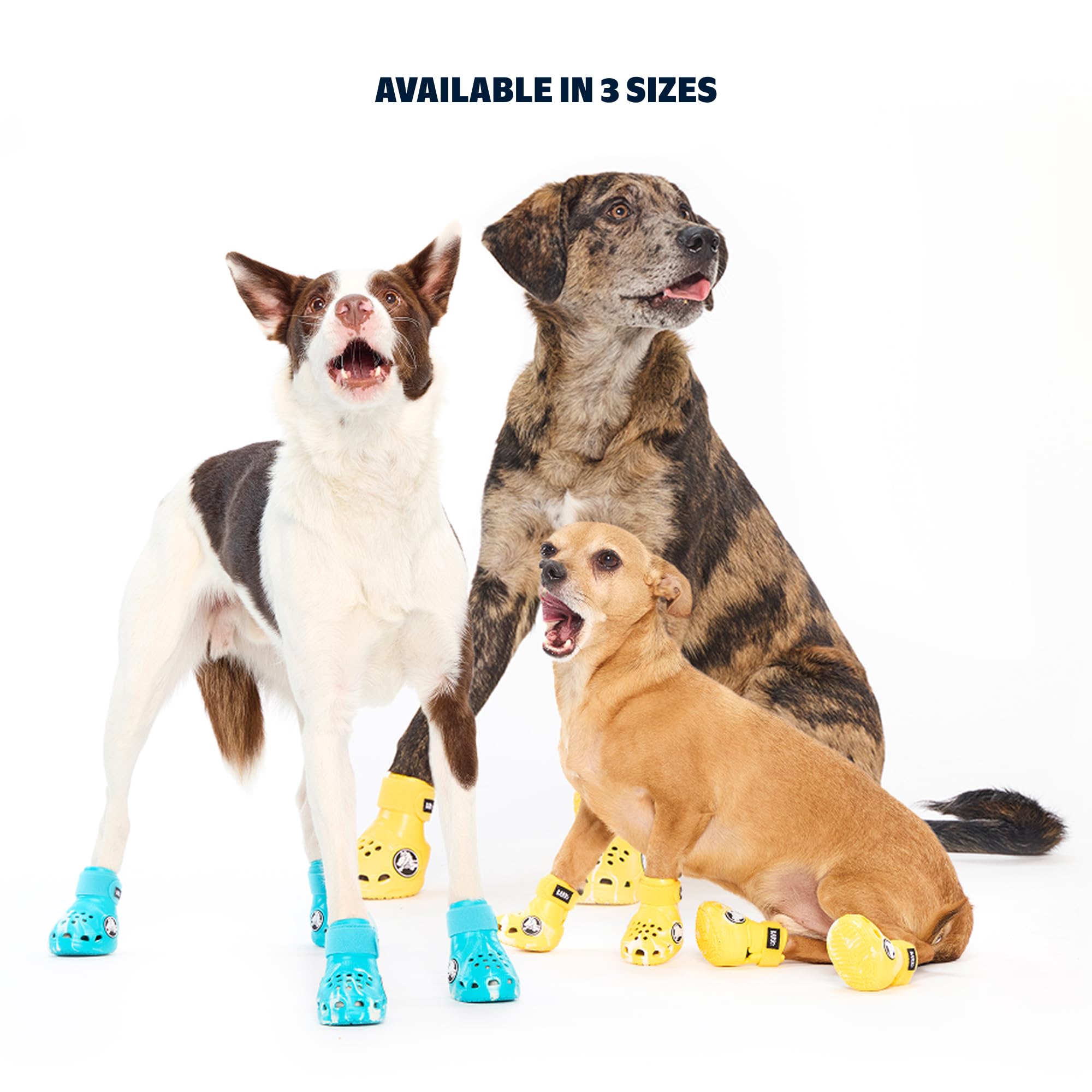 Ventilation holes on BarkBox bootie promote paw airflow and dry comfort