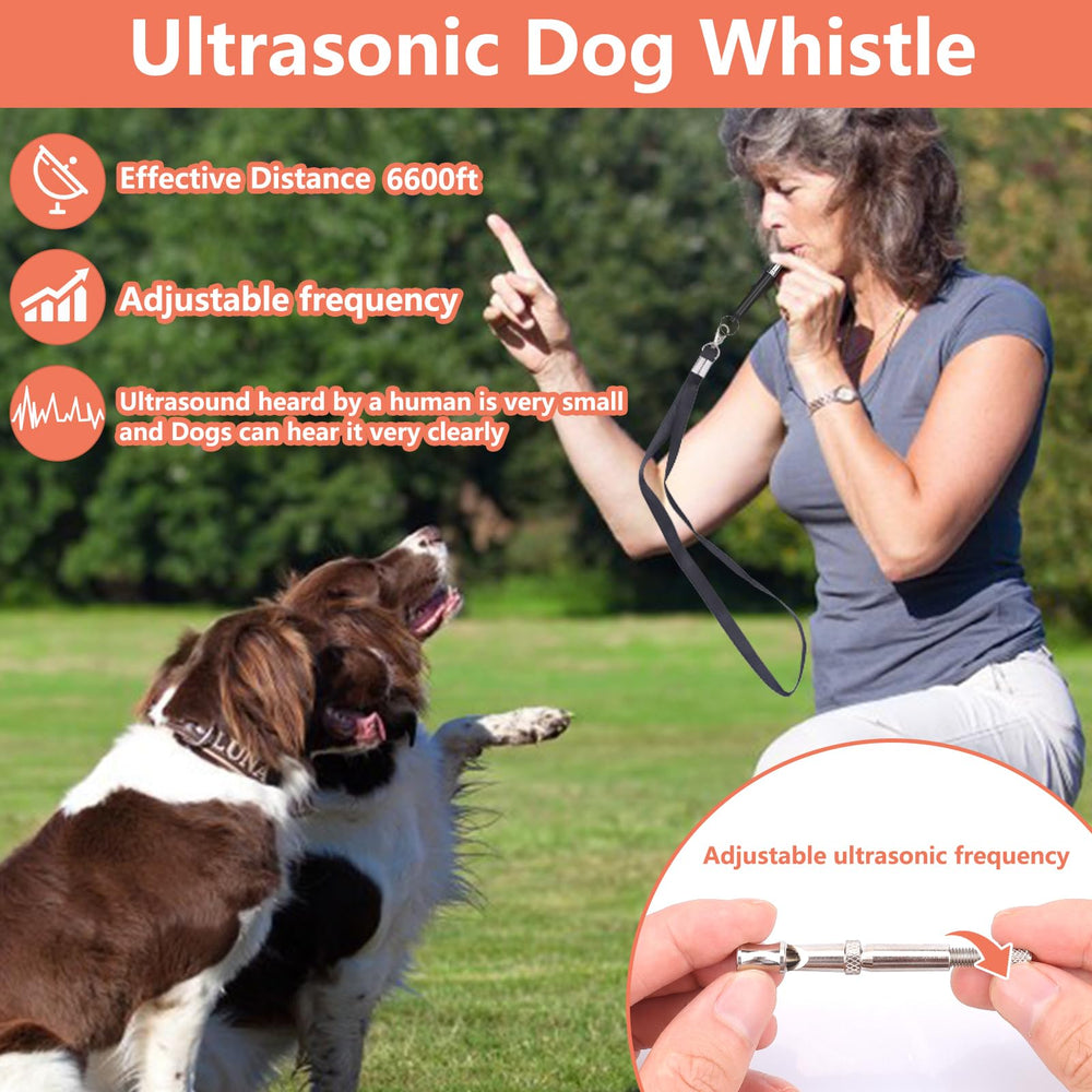 BARKIE 2-in-1 whistle clicker offering dual signaling options