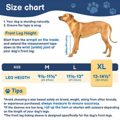 BARKLESS breathable fabric sleeve promotes airflow and skin comfort