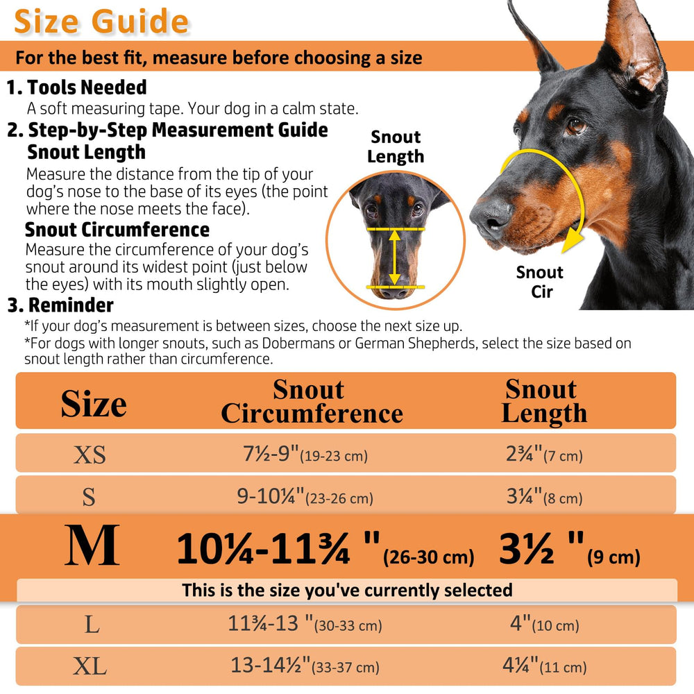 BARKLESS muzzle for training: supports desensitization and positive practice