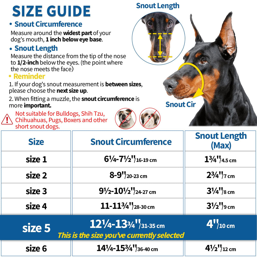 BARKLESS basket muzzle shows breathable design enabling panting and drinking
