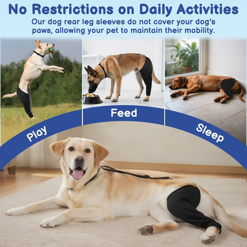 BARKLESS machine-washable dog sleeve provides reusable protection