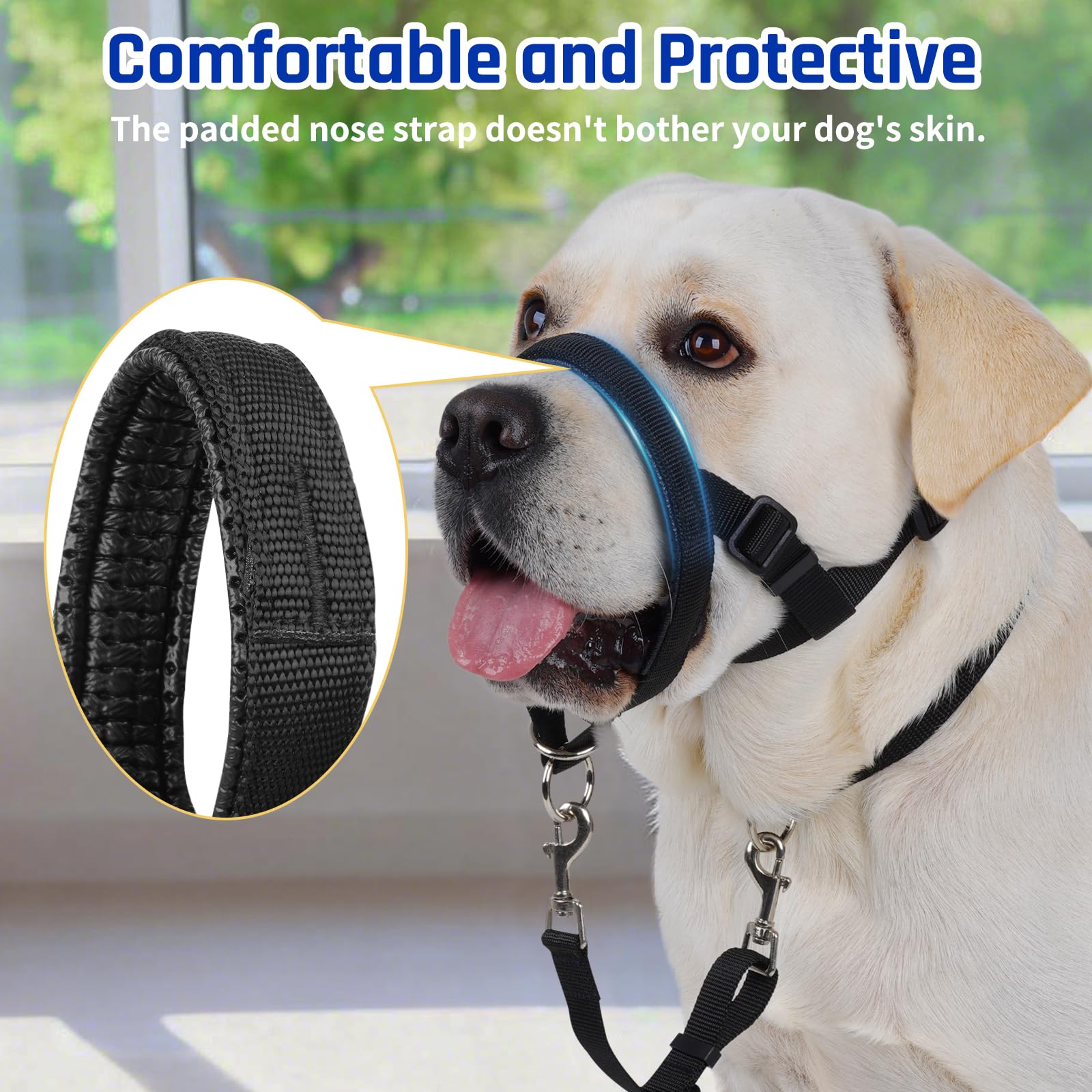 BARKLESS note: not suitable for short-nosed breeds warning