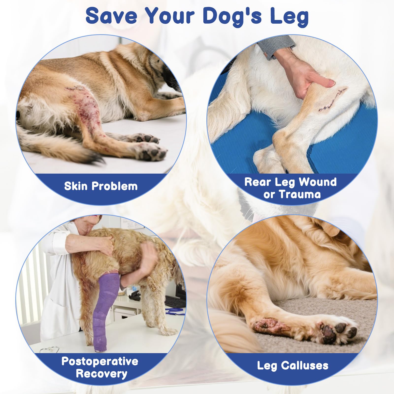BARKLESS roll-up fit suitable for large dogs on XL size
