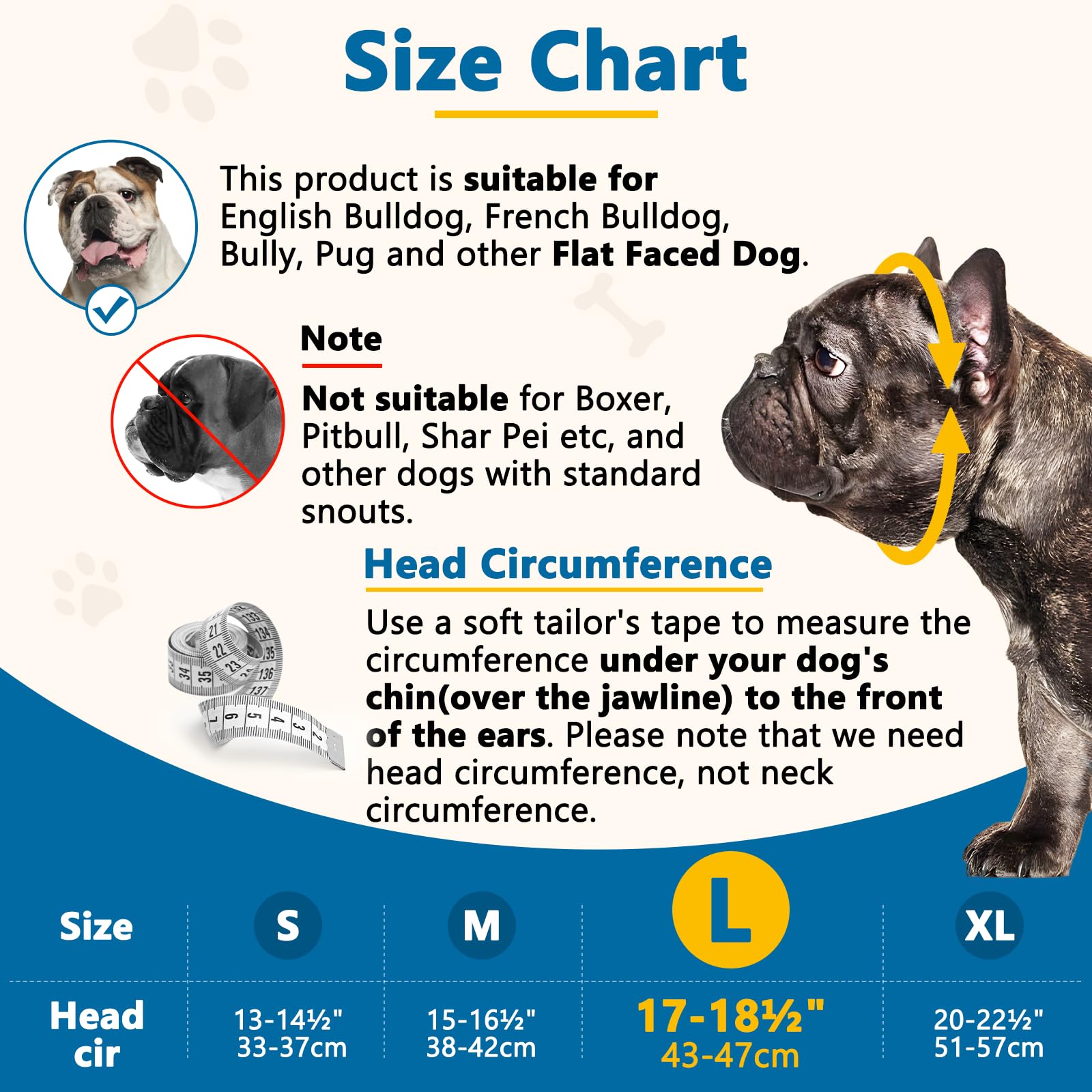 BARKLESS muzzle side view highlights soft silicone for comfortable skin contact.