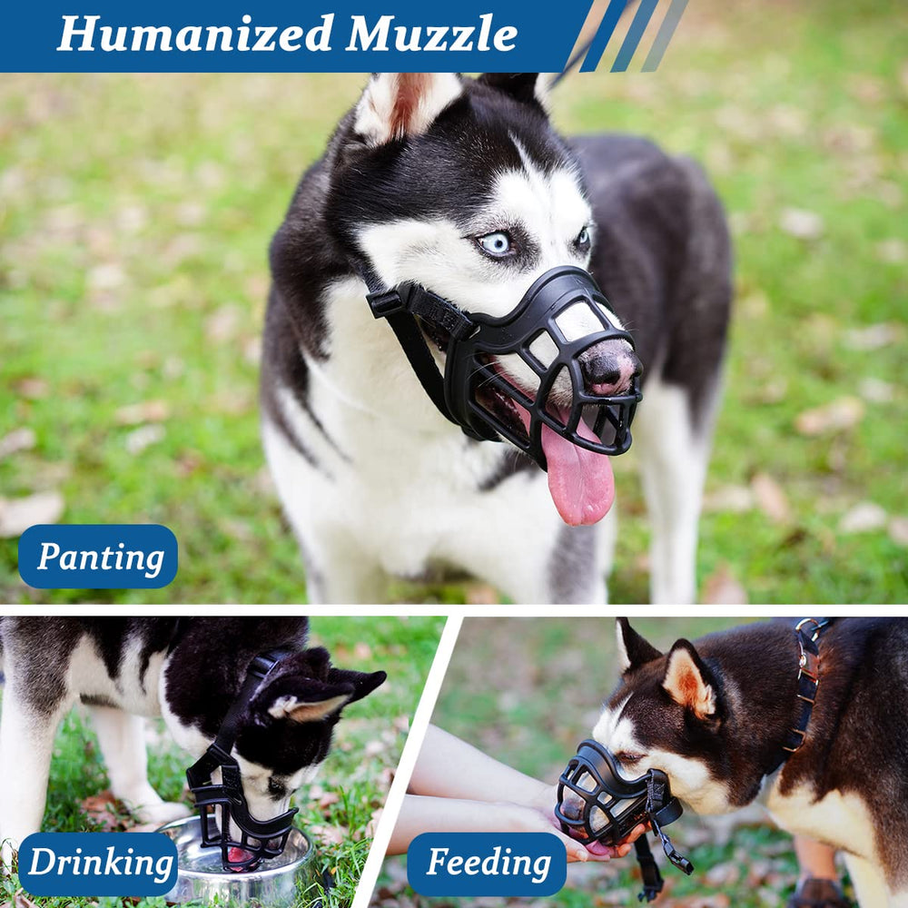 BARKLESS size-chart measurement helps pick the best fit for any snout.