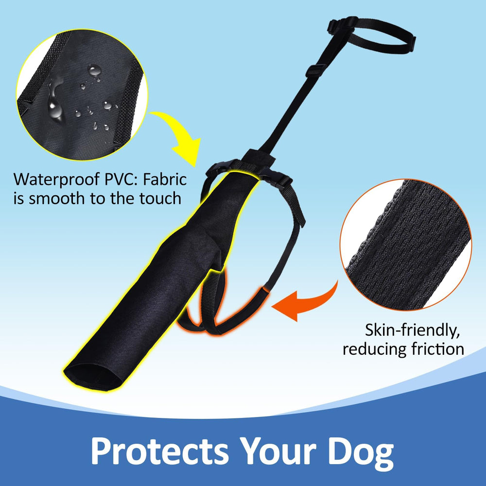 BARKLESS tail protector made of breathable Oxford fabric for comfort