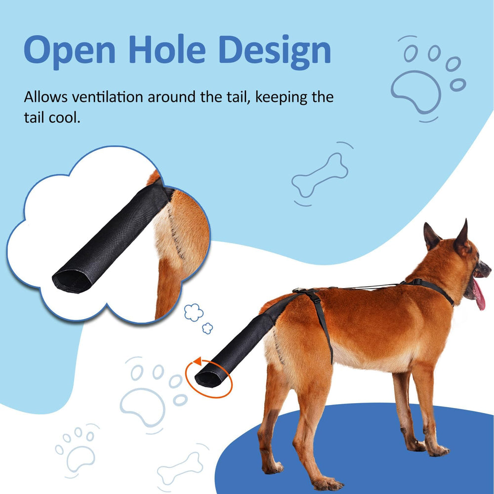 BARKLESS washable tail guard ready for travel and outdoor use