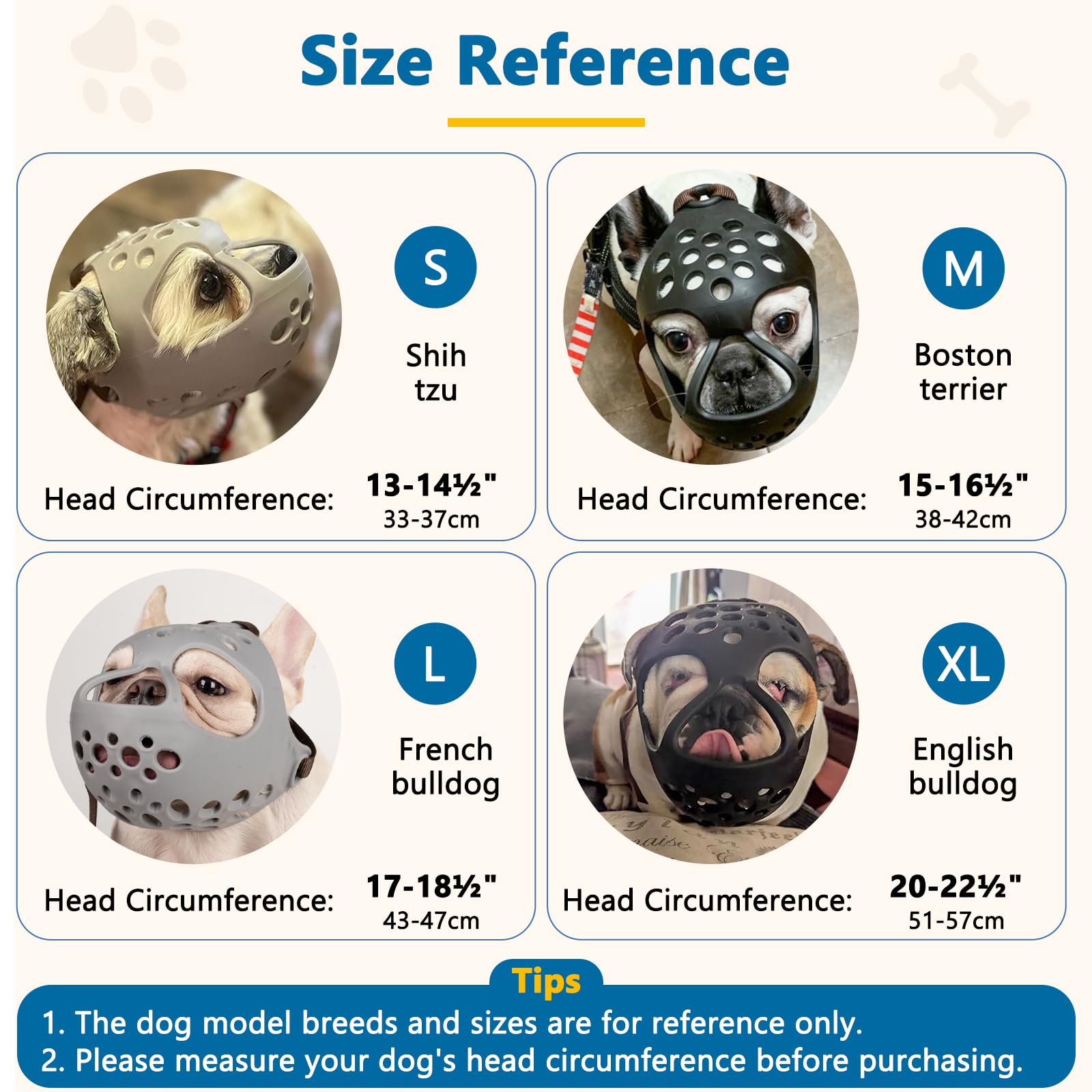 BARKLESS breathable muzzle enables panting and hydration during grooming sessions.