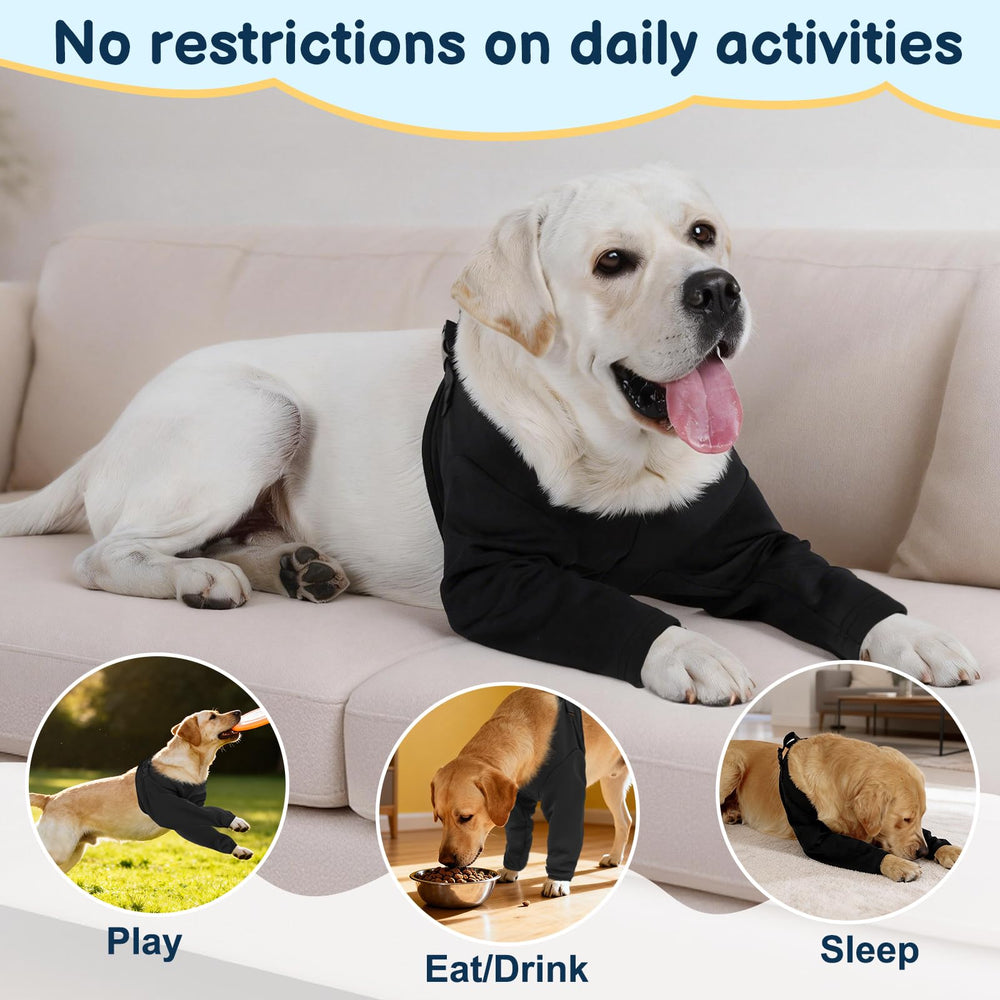 BARKLESS XL size front leg sleeve designed for large dogs