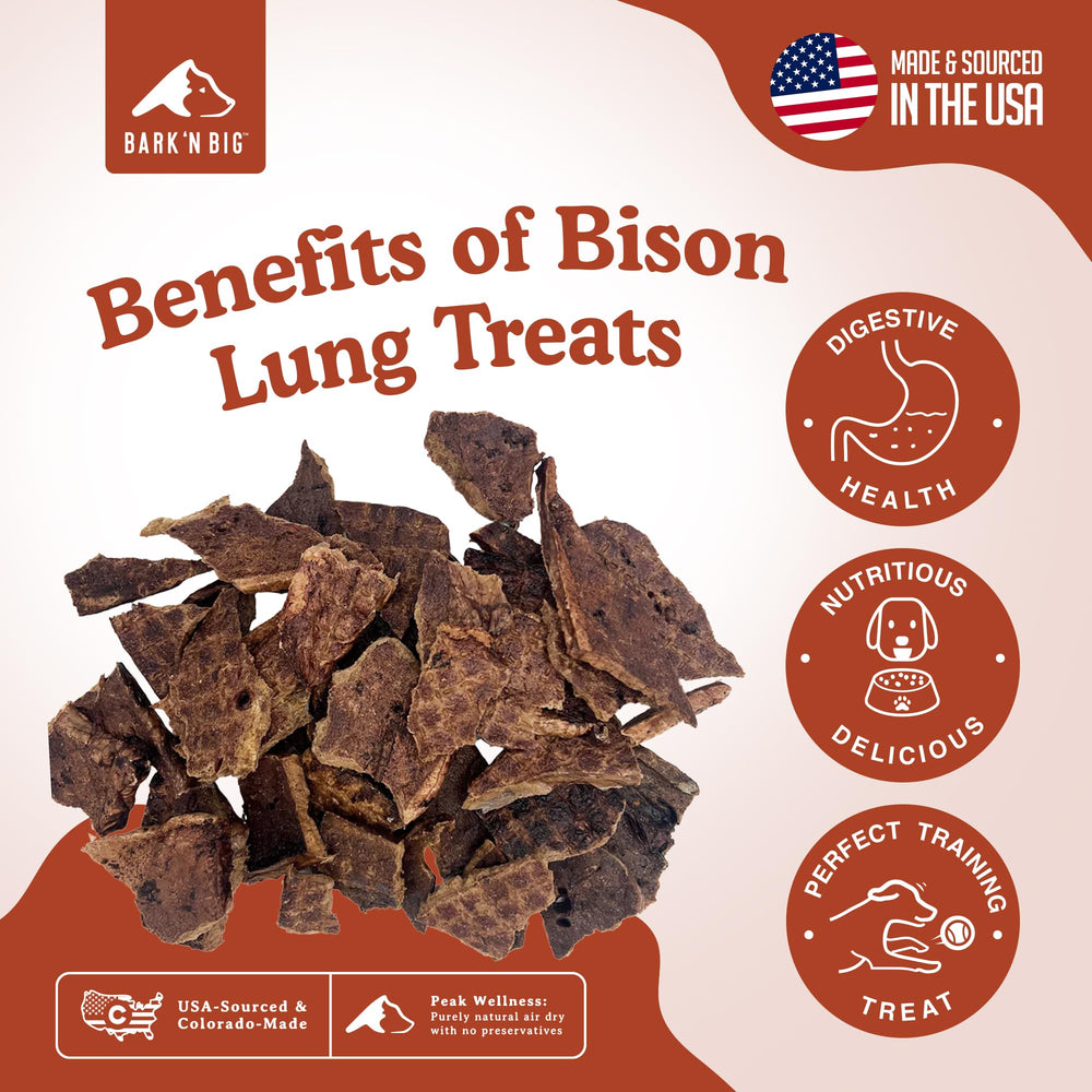 Single-ingredient BARK'N BIG treat, suitable for dogs with sensitivities.